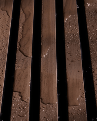 Slatpanel® Slatpanel® Hydro Walnut Waterproof Wall Panels