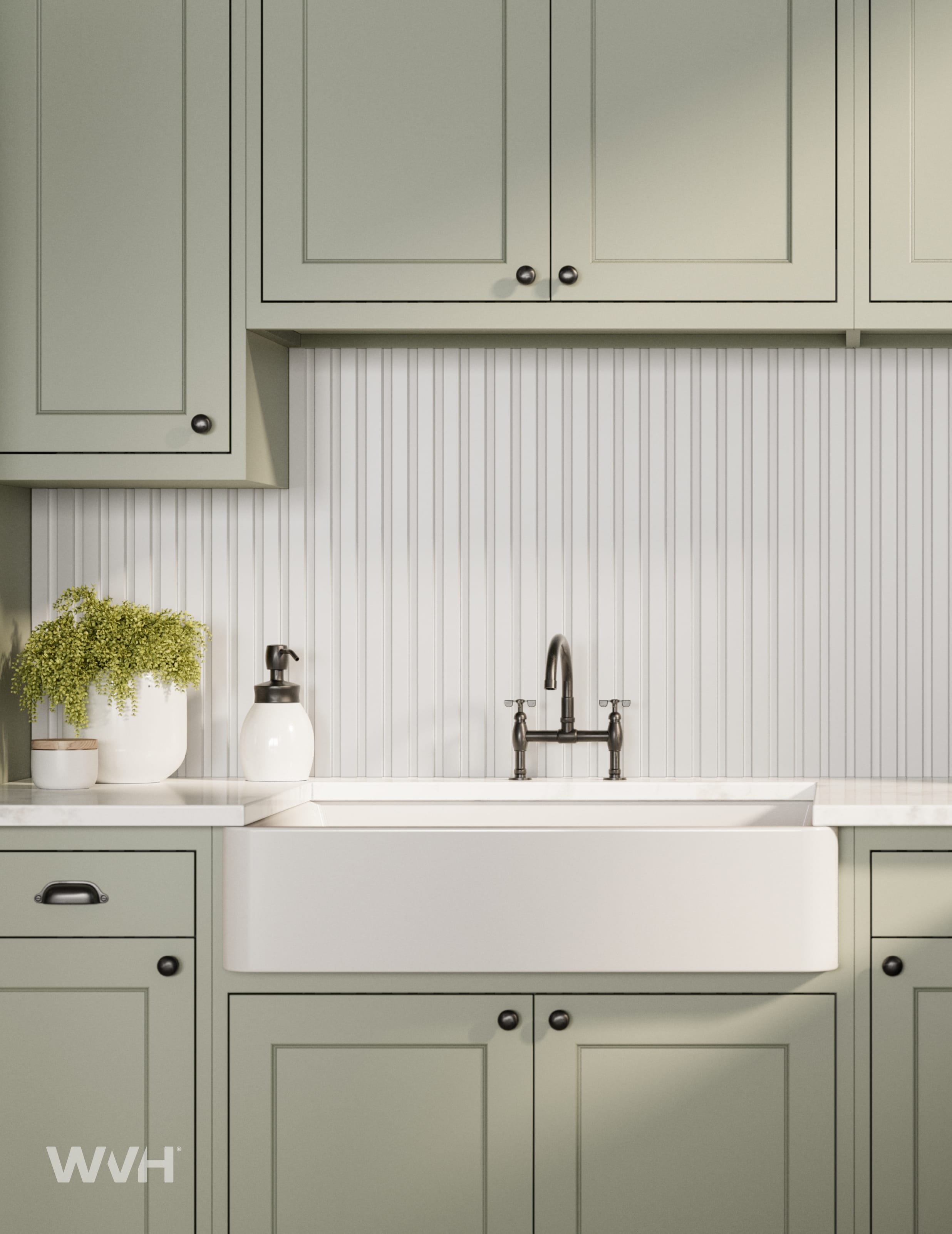 Slatpanel® Slatpanel® Hydro White Waterproof Wall Panels
