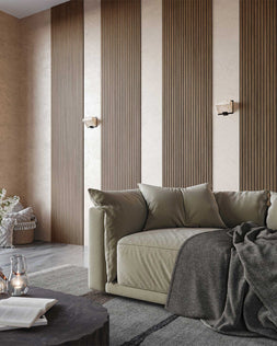 Slatpanel® Ultraflex Walnut Flexible Lightweight Acoustic Wood Wall Panels | Original Slatpanel®