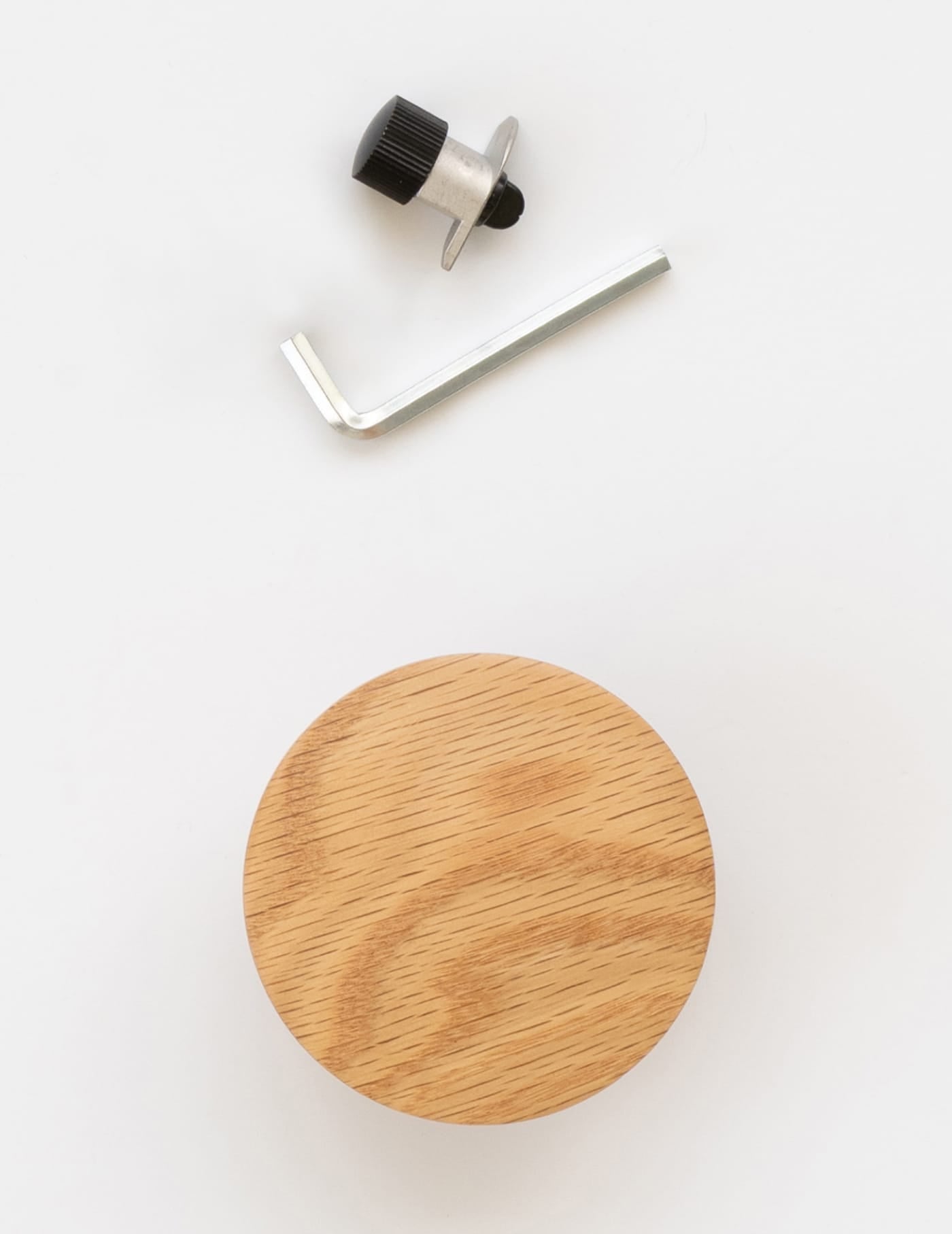 Slatpanel® Turned Hanger with Real Wood Veneer | Panel Accessories by Slatpanel®