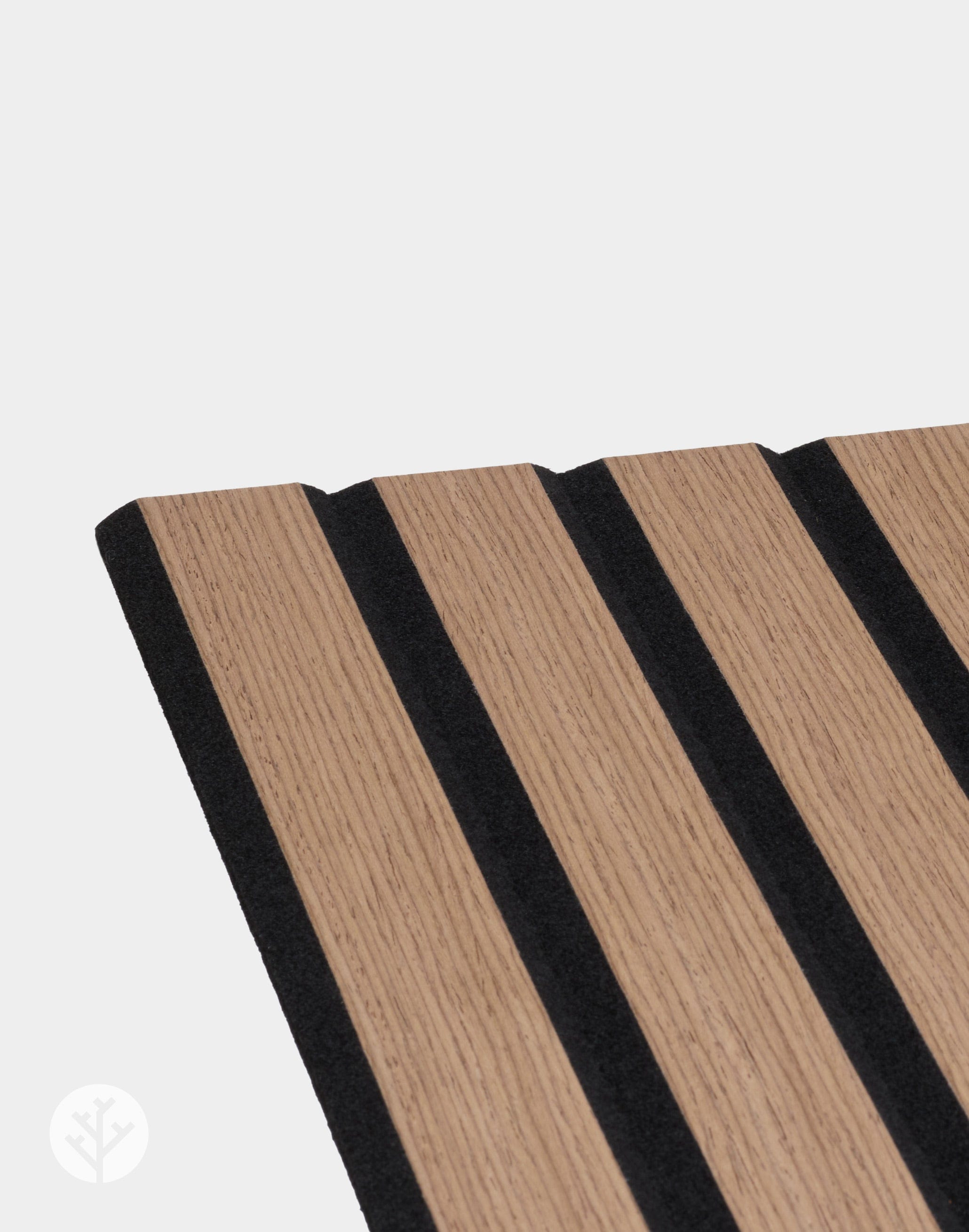 The Wood Veneer Hub Geo-Lite Slat Geometric Wall Panel
