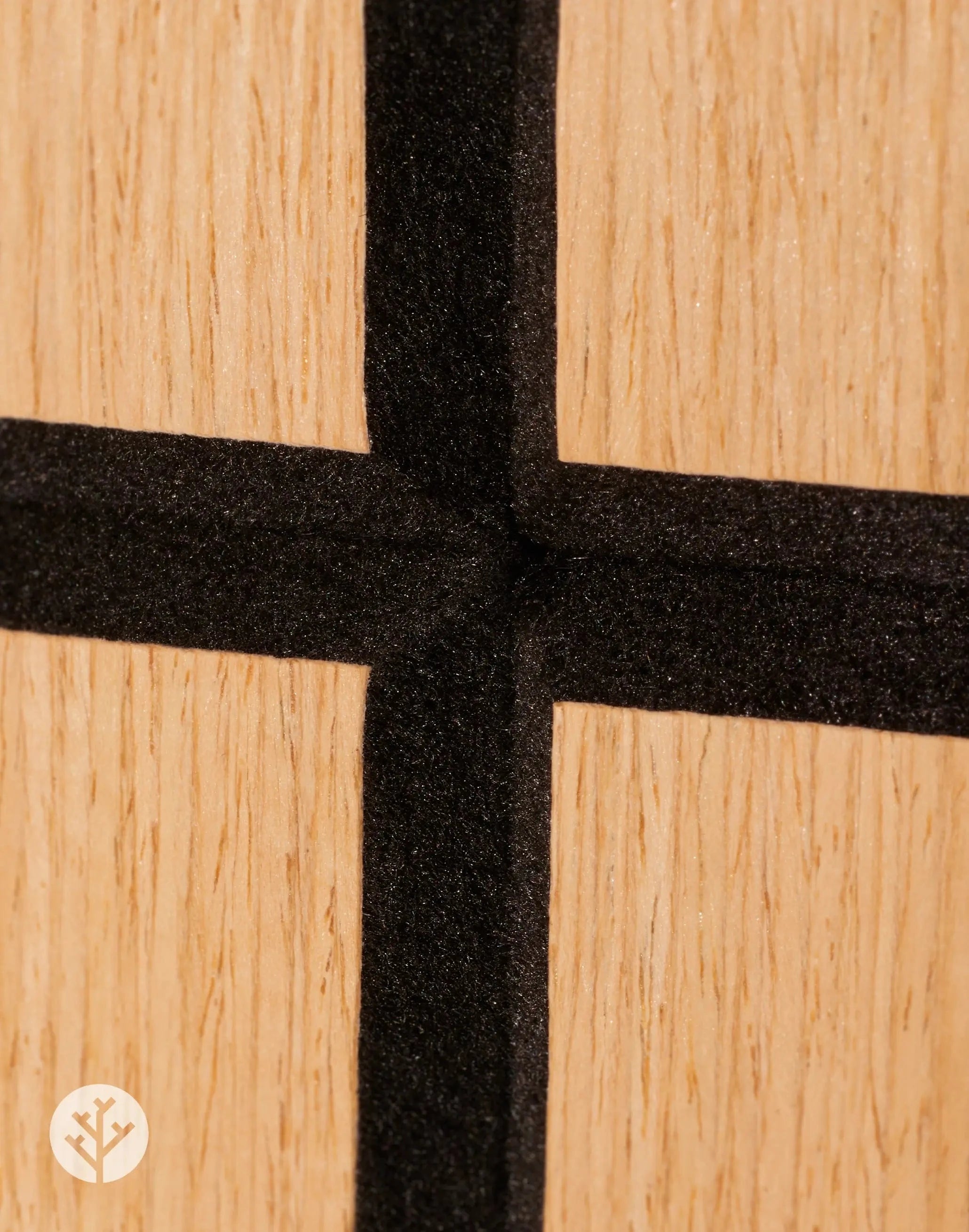 The Wood Veneer Hub Geo-Lite Slat Geometric Wall Panel