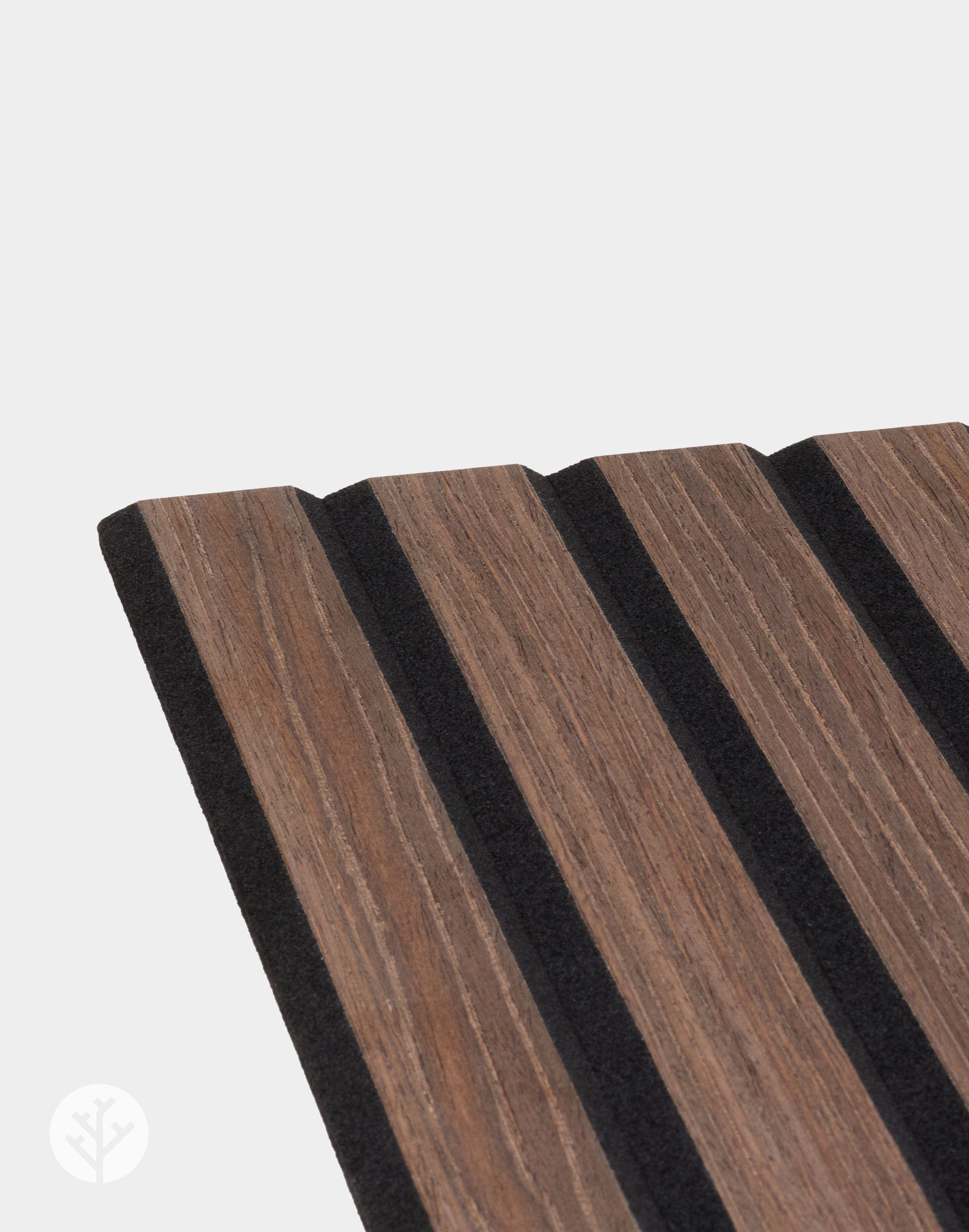 The Wood Veneer Hub Geo-Lite Slat Geometric Wall Panel
