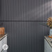 The Wood Veneer Hub Dusty Gray Color Matte Acoustic Slat Wall Panels | Original Slatpanel®