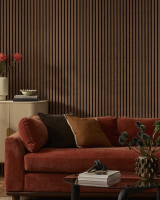The Wood Veneer Hub HARRISON TEST - Luxury American Walnut Acoustic Slat Wood Wall Panels | Original Slatpanel® (Copy)