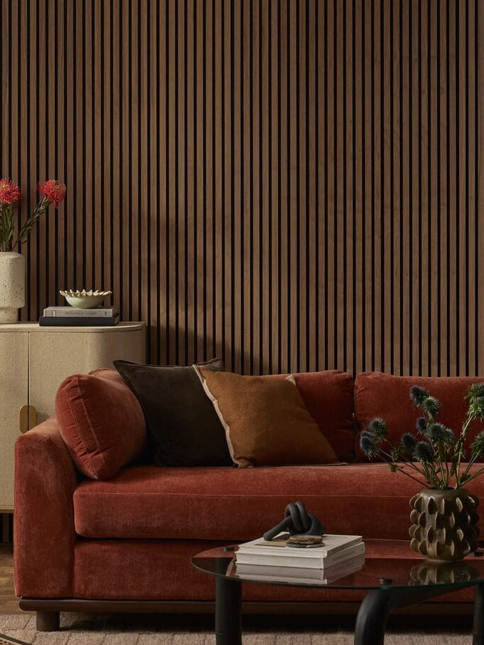 Acoustic slat panels