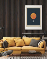 The Wood Veneer Hub Luxury Smoked Oak Acoustic Slat Wood Wall Panels | Original Slatpanel®