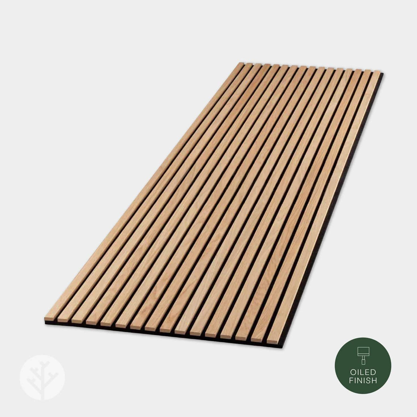 Natural Oak (Natural Core) Acoustic Slat Wood Wall Panels | Order Online