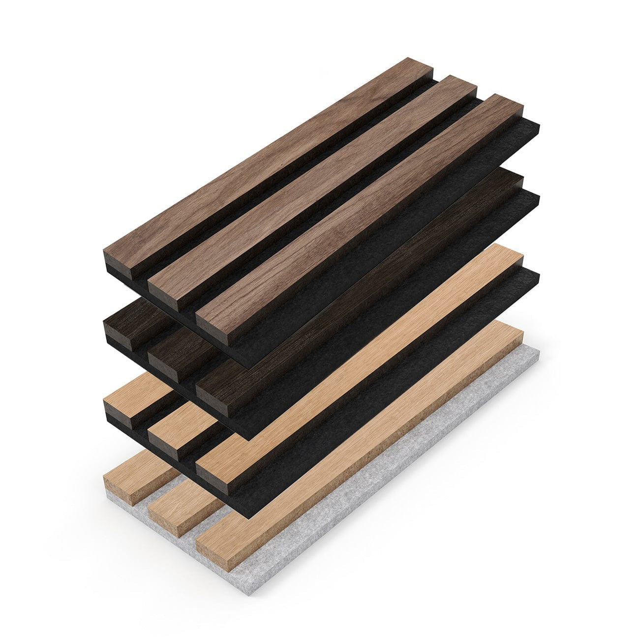Wood Slat Wall Panel Sample Box The Wood Veneer Hub