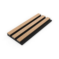 The Wood Veneer Hub Slatpanel® Acoustic Slat Wood Wall Panel Samples