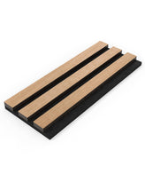 The Wood Veneer Hub Slatpanel® Acoustic Slat Wood Wall Panel Samples