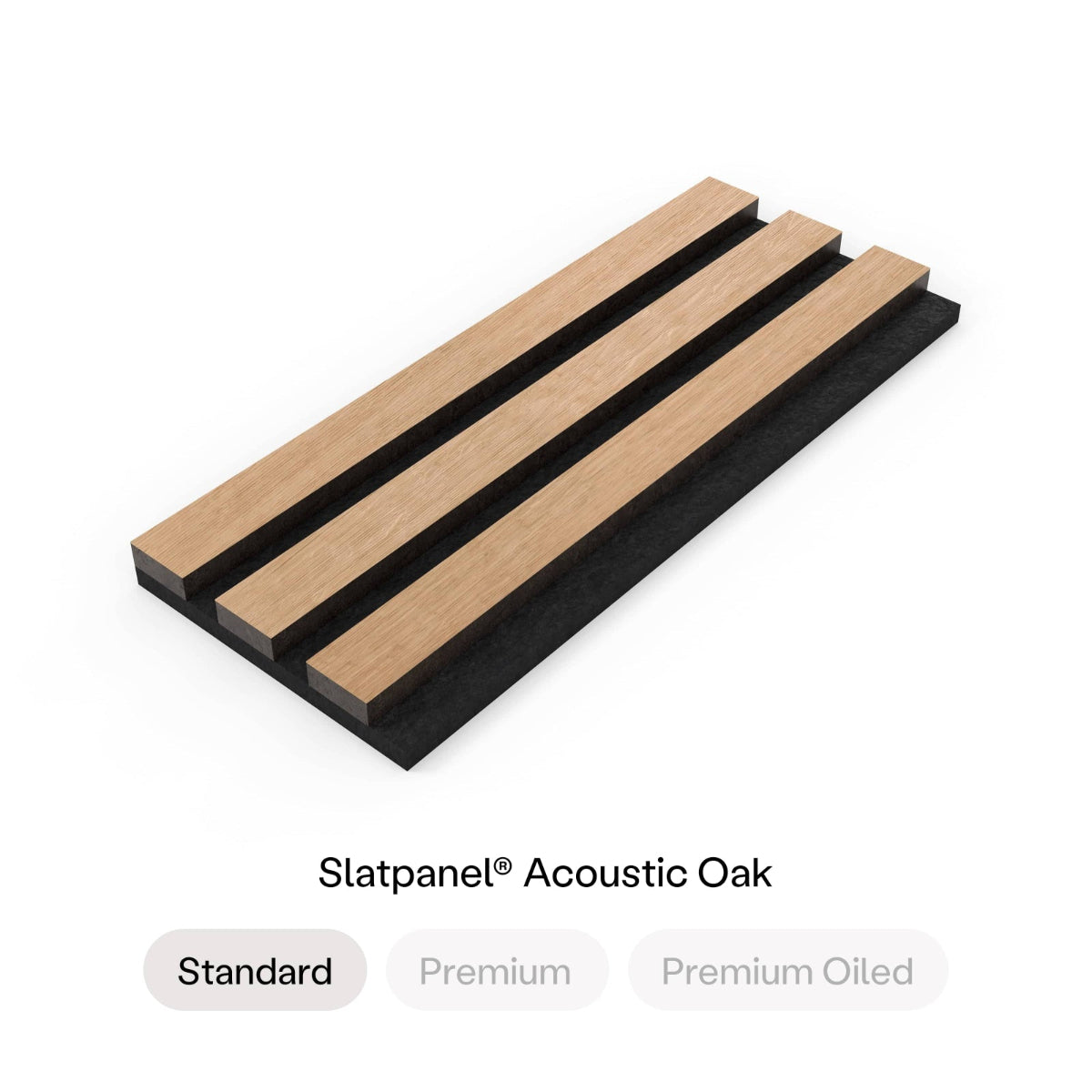 The Wood Veneer Hub Slatpanel® Acoustic Slat Wood Wall Panel Samples