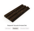 The Wood Veneer Hub Slatpanel® Acoustic Slat Wood Wall Panel Samples