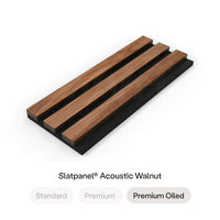 The Wood Veneer Hub Slatpanel® Acoustic Slat Wood Wall Panel Samples