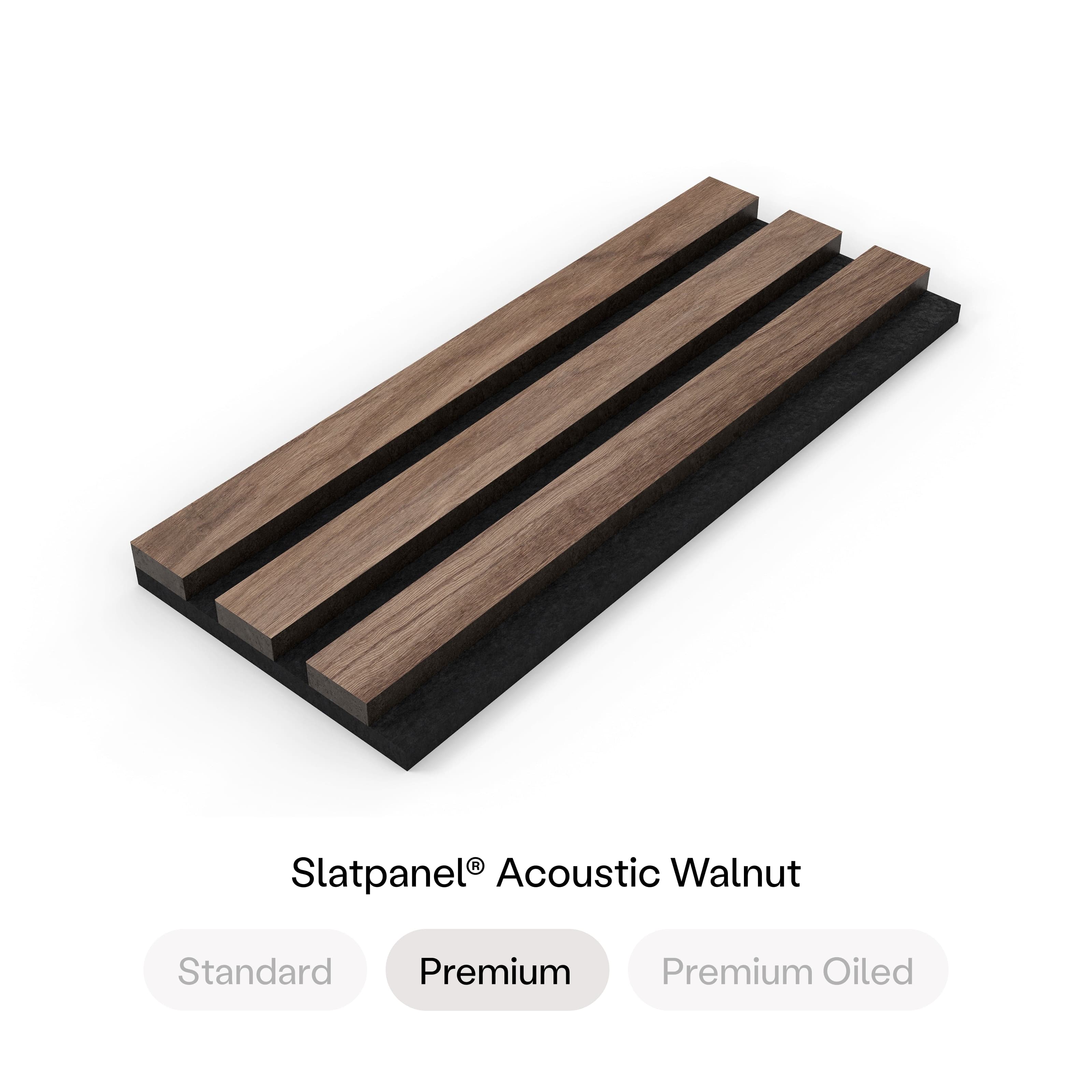 The Wood Veneer Hub Slatpanel® Acoustic Slat Wood Wall Panel Samples