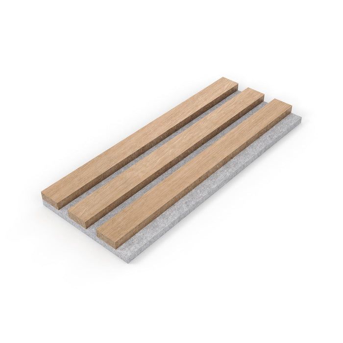 The Wood Veneer Hub Slatpanel® Acoustic Slat Wood Wall Panel Samples