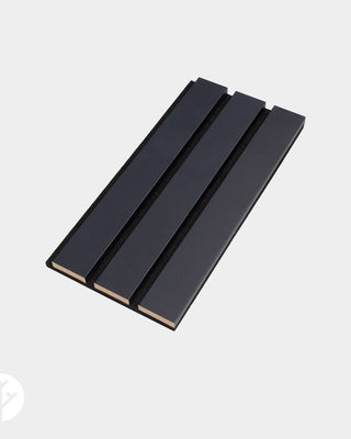 The Wood Veneer Hub Slatpanel® Luxe Color Acoustic Wide Slat Wall Panel Samples