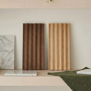 Premium American Walnut Acoustic Panels | Slatpanel® Luxe Wide Slat | WVH®