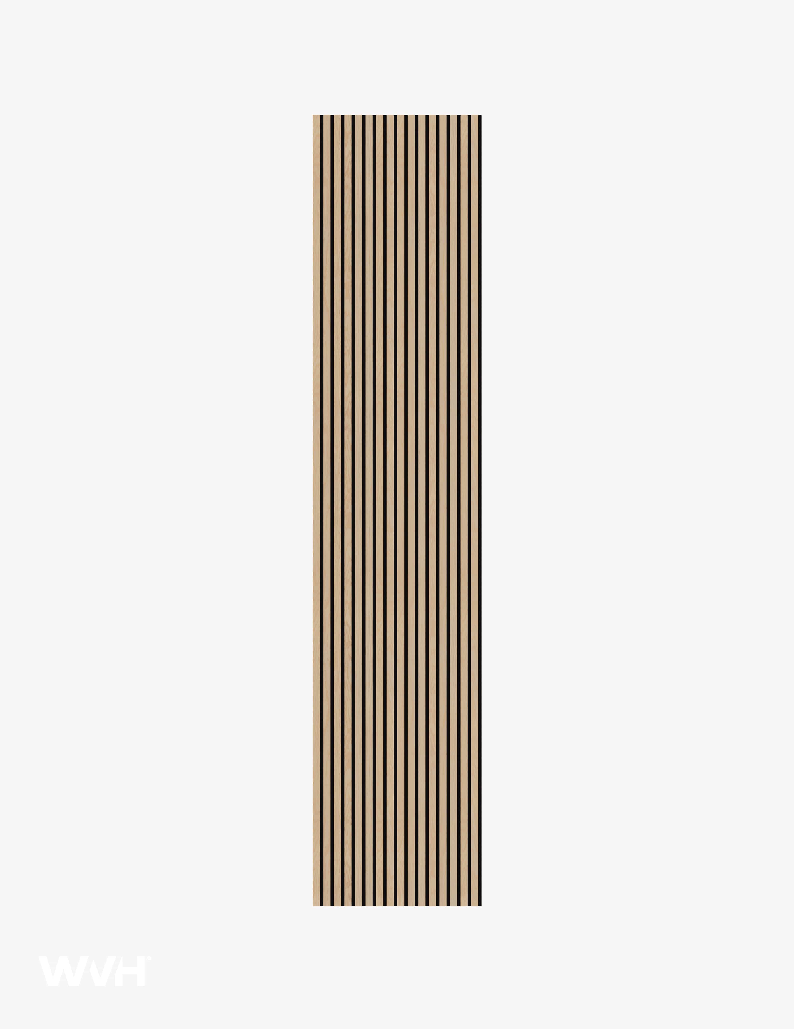 The Wood Veneer Hub Slatpanel® Fire-Rated Oak Acoustic Slat Wall Panel