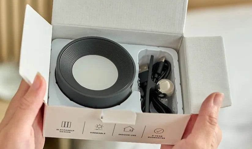 The Wood Veneer Hub Slatpanel® Glow Beam USB Rechargeable LED