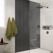 The Wood Veneer Hub Slatpanel® Hydro Gray Oak Waterproof Wall Panels