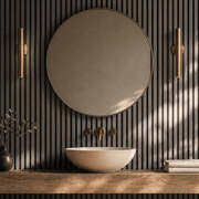 The Wood Veneer Hub Slatpanel® Hydro Gray Oak Waterproof Wall Panels