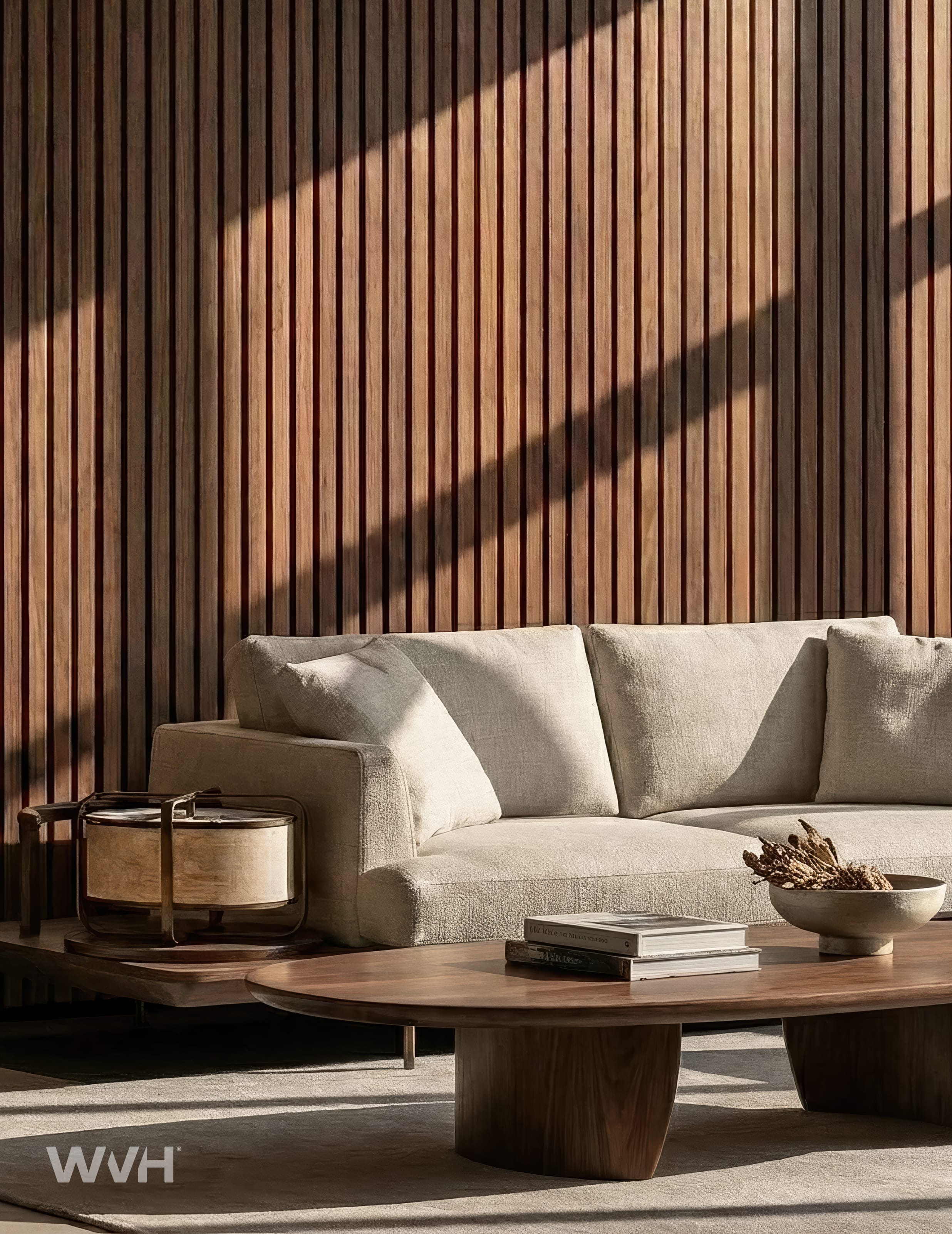 The Wood Veneer Hub Slatpanel® Luxe Plus Walnut Fire-Rated Panels
