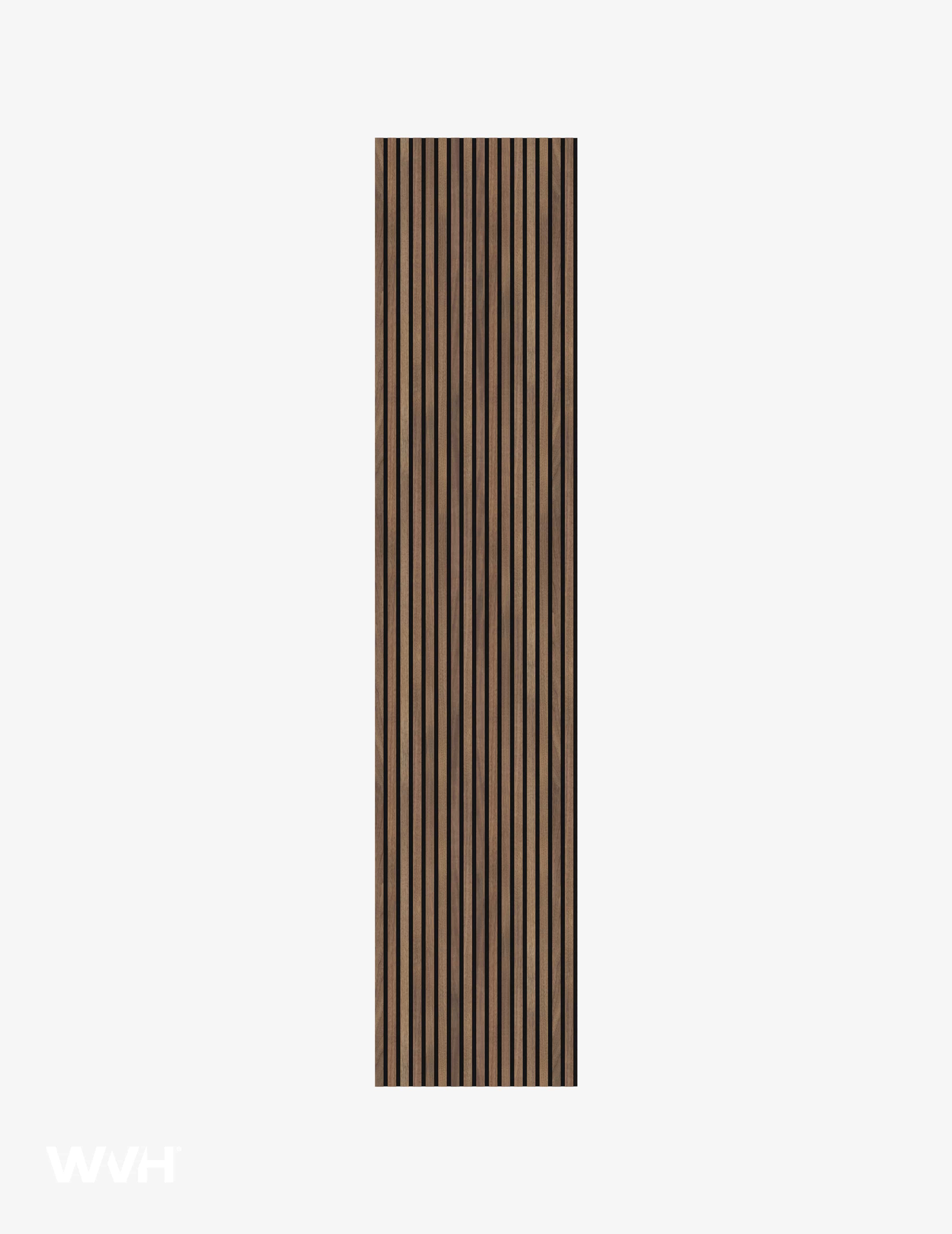 The Wood Veneer Hub Slatpanel® Walnut Fire-Rated Slat Wall Panels