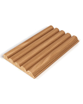 The Wood Veneer Hub Fluted Tambour Wood Effect Wall Panel Samples