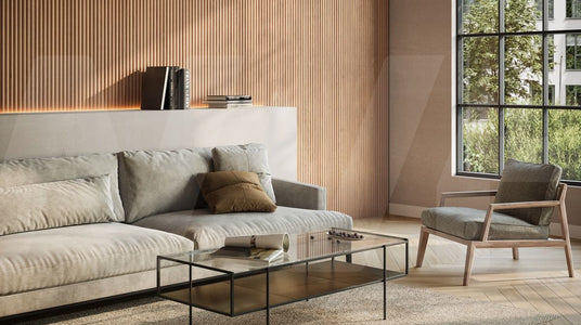 Oak Ridge Fluted Tambour Panels | Authentic Wood Effect