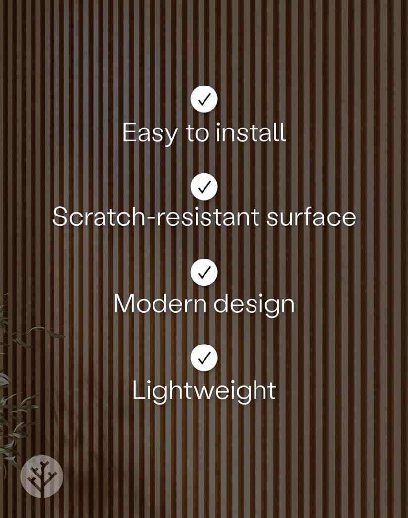 The Wood Veneer Hub Oak Slat Fluted Tambour Wood Effect Wall Panels