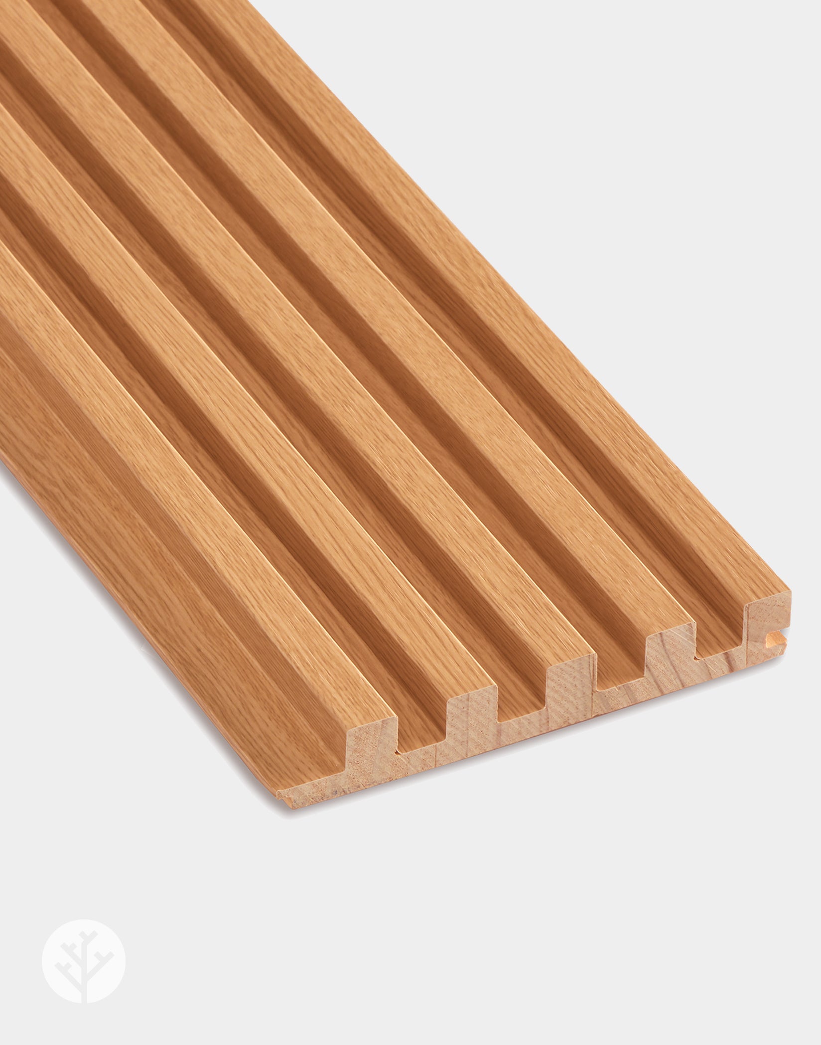 The Wood Veneer Hub Oak Slat Fluted Tambour Wood Effect Wall Panels