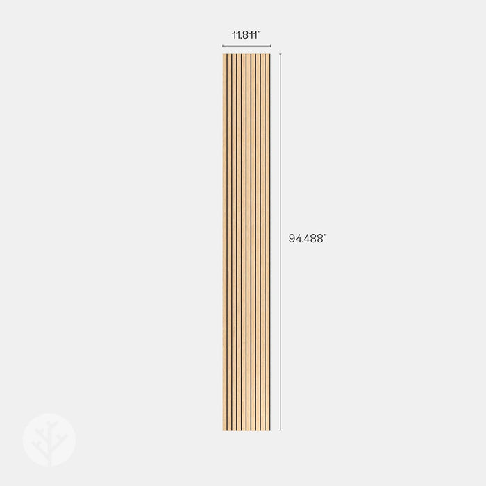 The Wood Veneer Hub Ultraflex Oak Flexible Lightweight Acoustic Wood Wall Panels | Original Slatpanel®