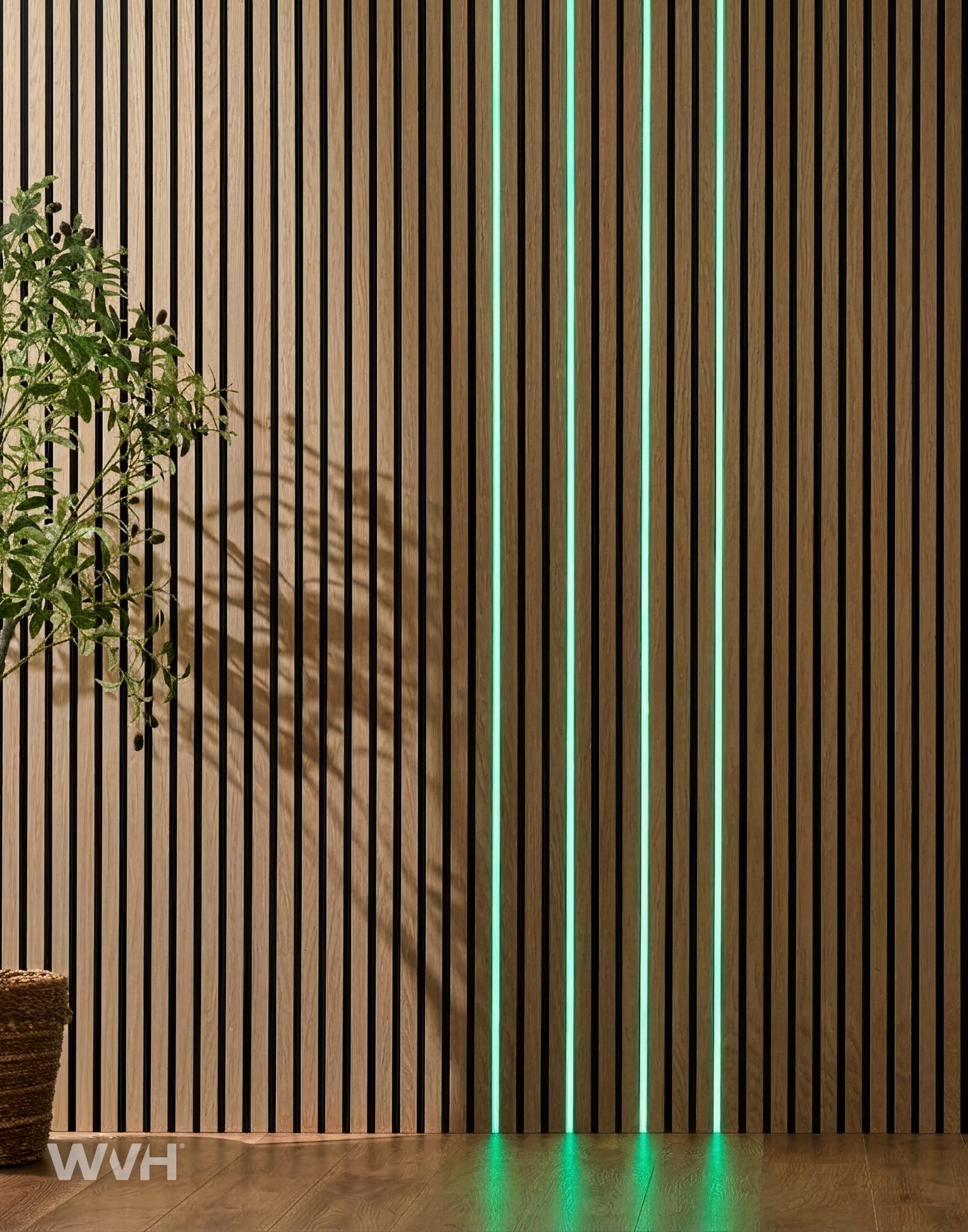 The Wood Veneer Hub Slatpanel® Glow Flexible LED RGB Light Strip Pack