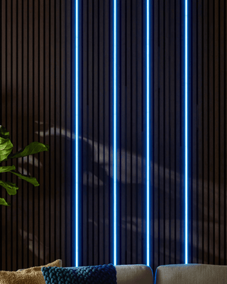 The Wood Veneer Hub Slatpanel® Glow Flexible LED RGB Light Strip Pack