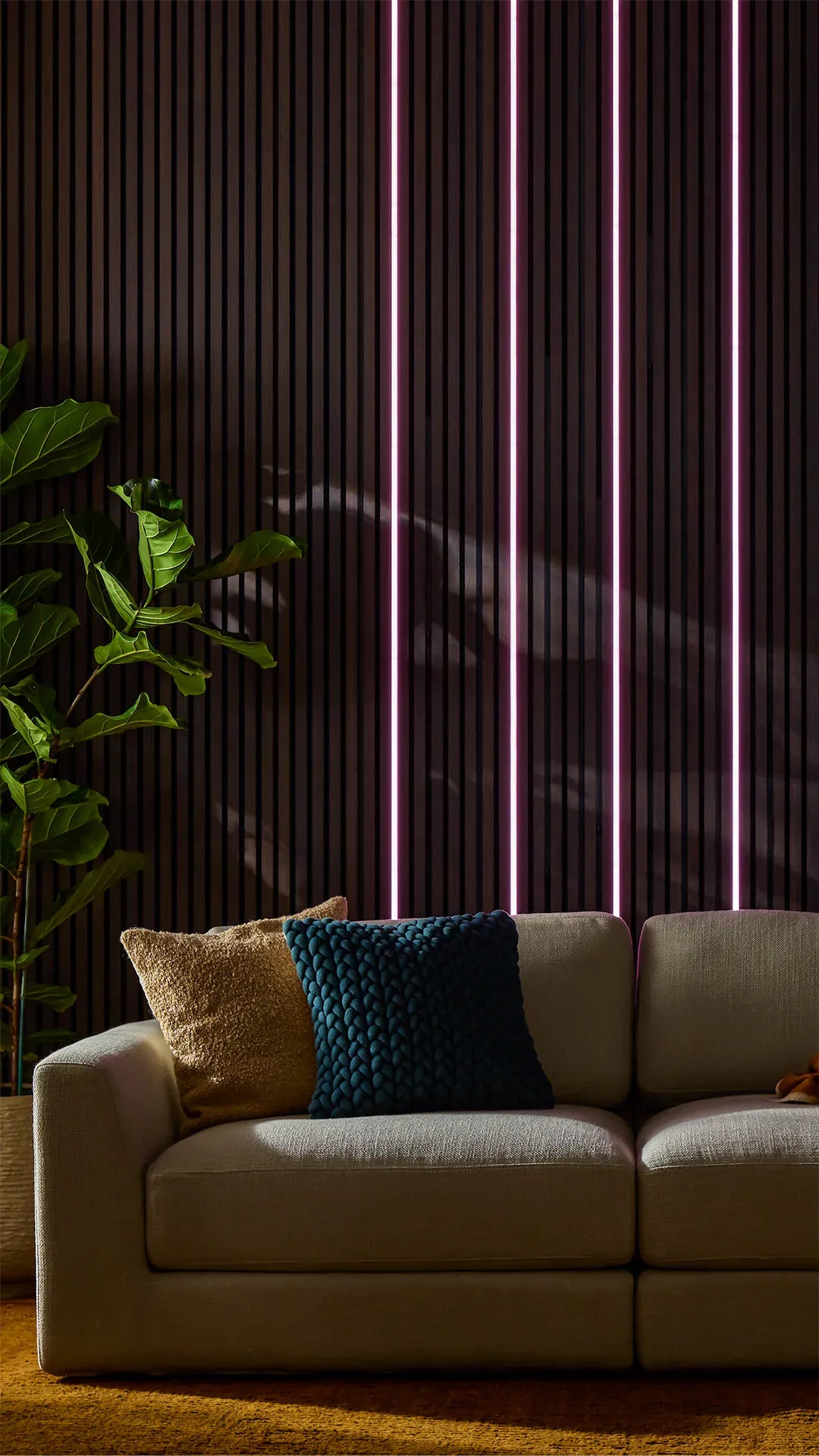 The Wood Veneer Hub Slatpanel® Glow Flexible LED RGB Light Strip Pack