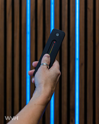 The Wood Veneer Hub Slatpanel® Glow LED RGB Remote Control