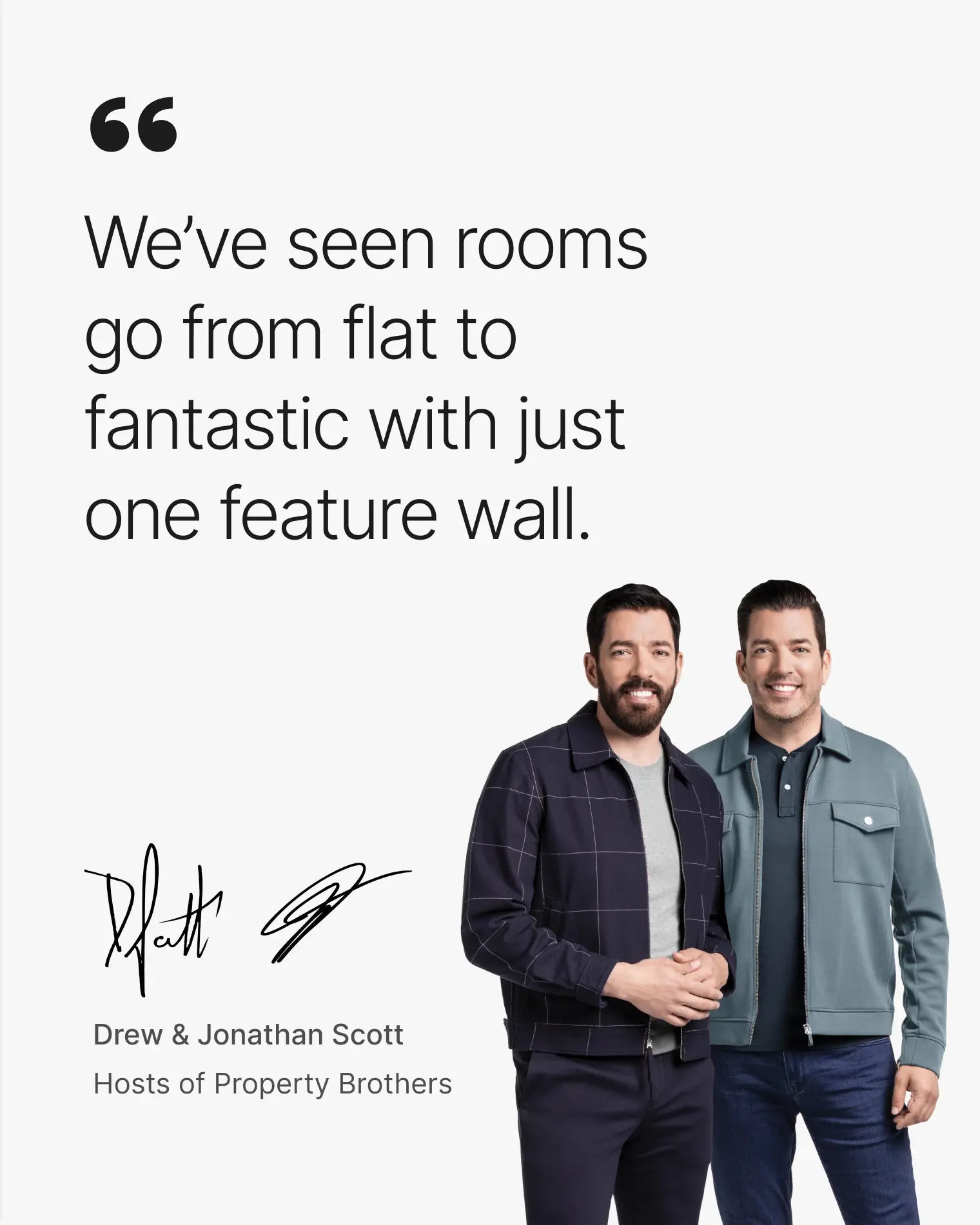 WVH® Drew & Jonathan Home™ Gray Oak Acoustic Slat Wall Panel