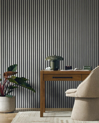 WVH® Drew & Jonathan Home™ Gray Oak Acoustic Slat Wall Panel