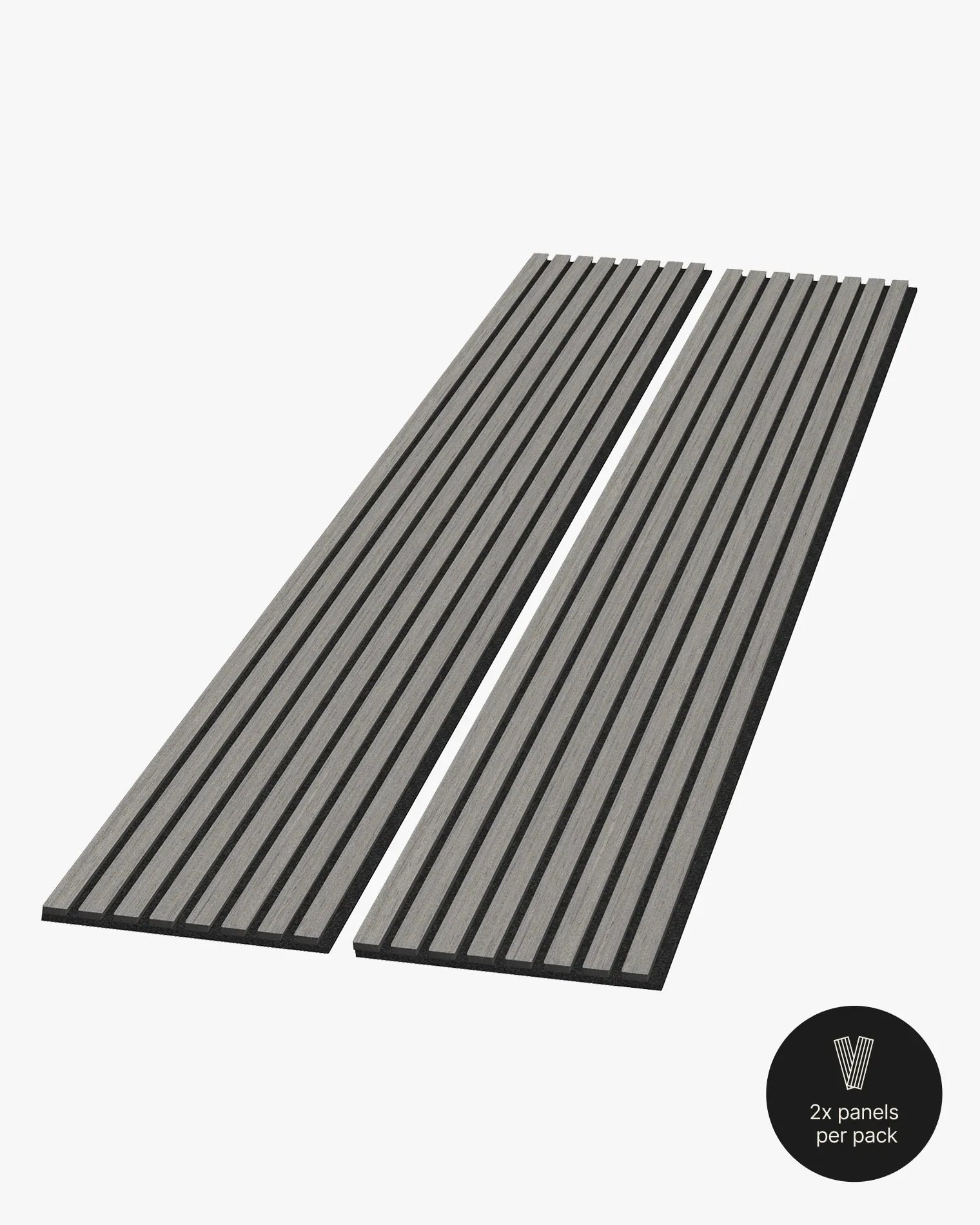 WVH® Drew & Jonathan Home™ Gray Oak Acoustic Slat Wall Panel