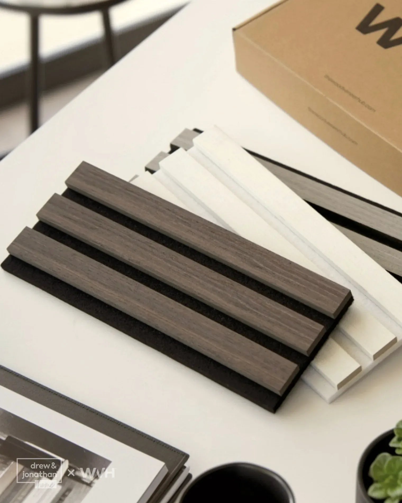 WVH® Drew & Jonathan Home™ Acoustic Slat Wall Panel Sample Box