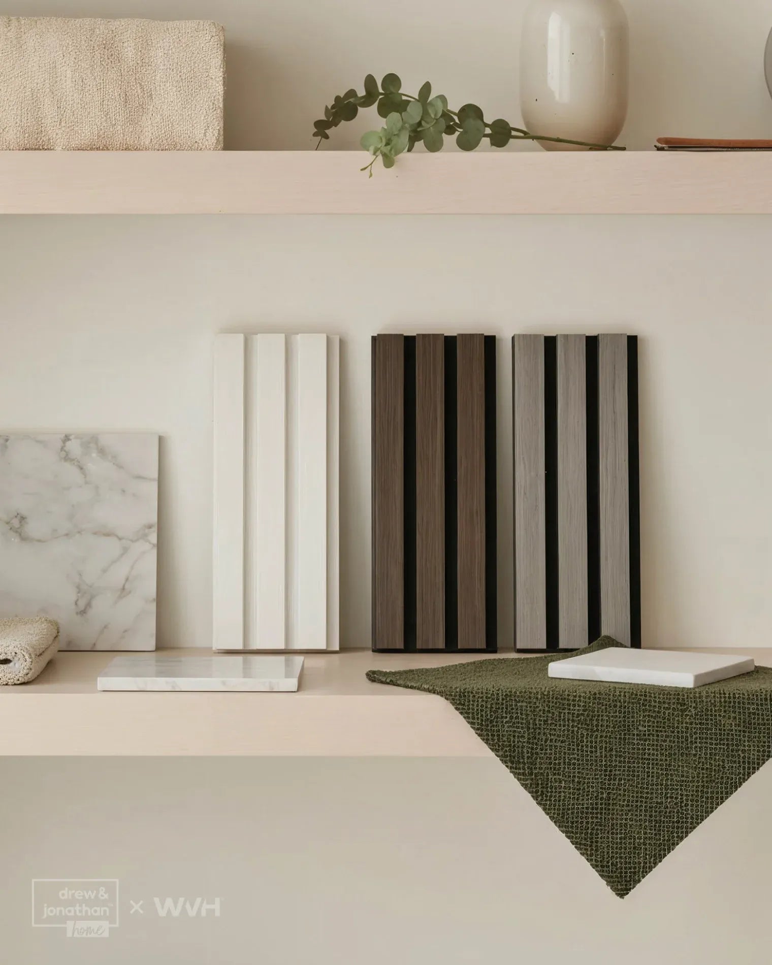 WVH® Drew & Jonathan Home™ Acoustic Slat Wall Panel Sample Box