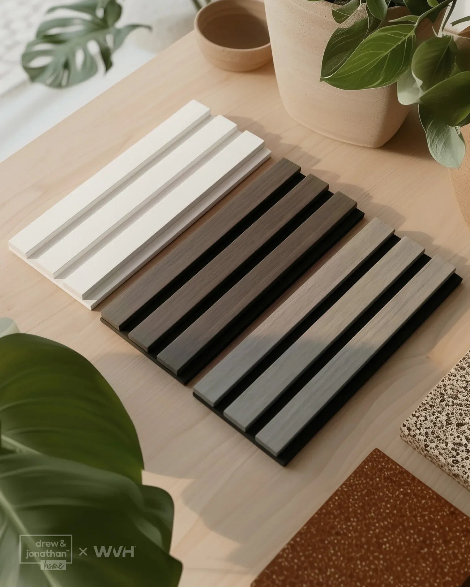 WVH® Drew & Jonathan Home™ Acoustic Slat Wall Panel Sample Box