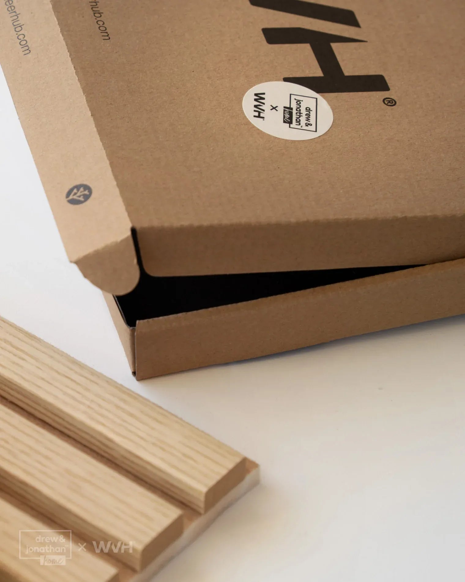WVH® Drew & Jonathan Home™ Grainmatch Acoustic Slat Wall Panel Sample Box