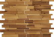 The Wood Veneer Hub Stereo Linear Wood Mosaic Tiles